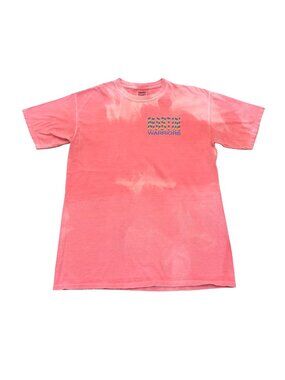 Vintage Y2K Martin Warriors Tie Dye Comfort Colors T Shirt Pink Graphic Tee